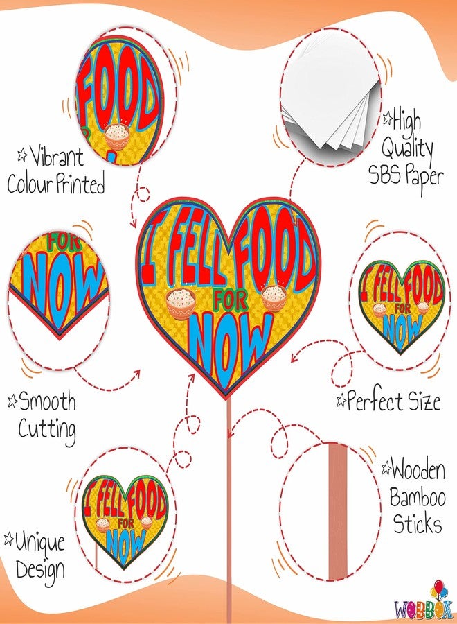 WOBBOX Annaprashan Photo Booth Party Props Annaprashan Ceremony Multi Color, Annaprashan Decoration Item (22 Pcs) - Image 4